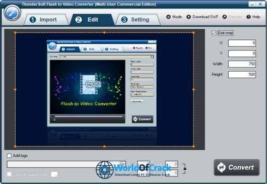 ThunderSoft Flash to Video Converter free download