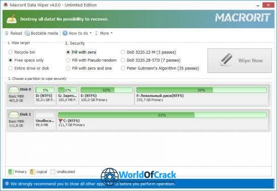 Macrorit Data Wiper Crack Free Download
