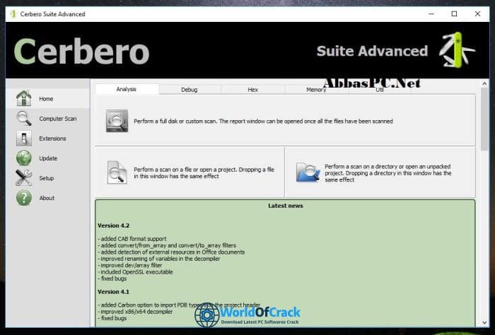 Cerbero Suite Advanced free download